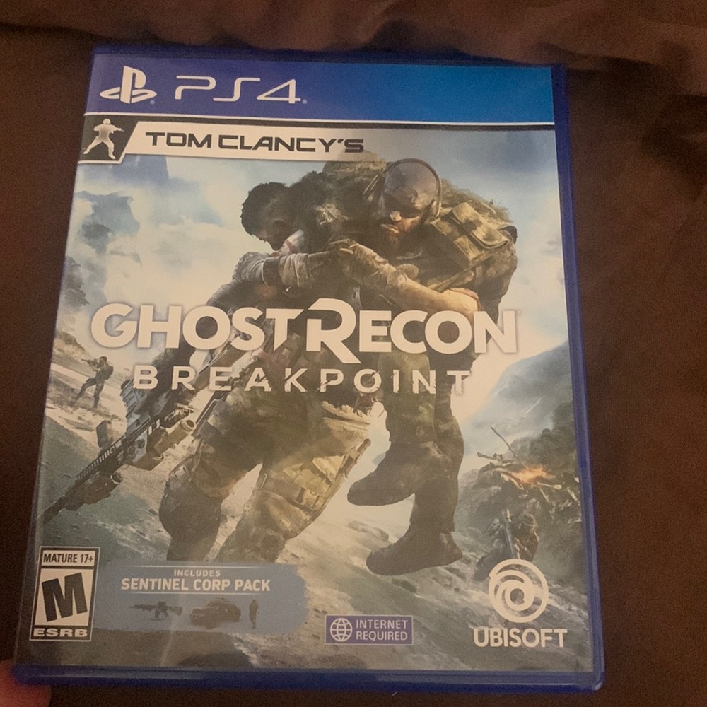 Psp4 Ghost Recon Break Point Game